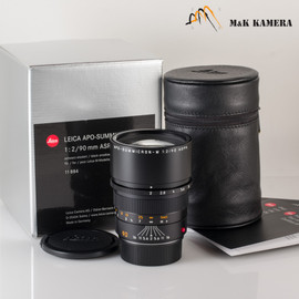 APO-Summicron M50mm f2.0 ASPH.11141 箱付き 新品)Leica (ライカ) アポズミクロン M50mm F2.0 ASPH. シルバー