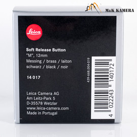 Leica Soft Release Button Black 12mm #017