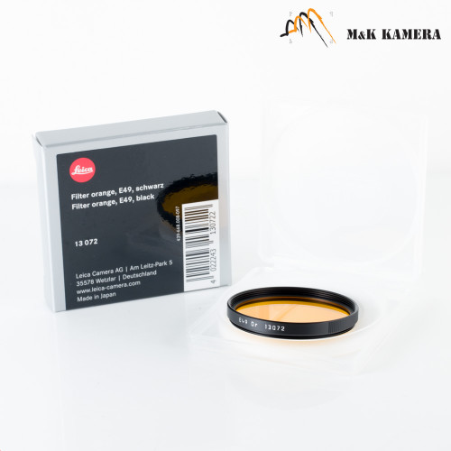 Leica E49 Orange Black 13072 Filter #072