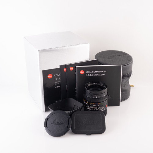 Leica Summilux-M 35mm F/1.4 ASPH 11874 Black 6 bit boxed 11874 #659