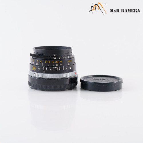 Leica Summilux M 35mm F/1.4 Pre-Asph Black Lens Yr.1987 Germany #686