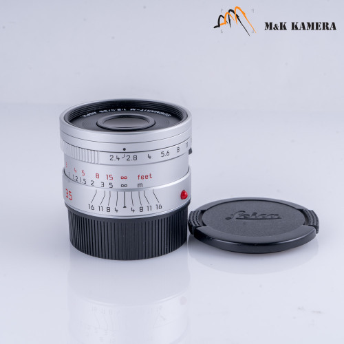 Leica Summarit-M 35mm F/2.4 ASPH Silver Lens Germany 11679 #10338