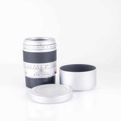 Leica Summarit-M 75mm F/2.4 Silver Lens Germany 11683 #11071