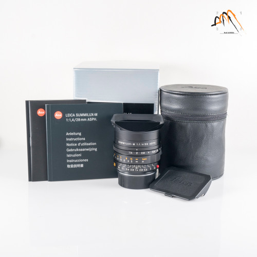 Leica Summilux-M 28mm F/1.4 ASPH 11668 Black Lens Germany 11668 #11420