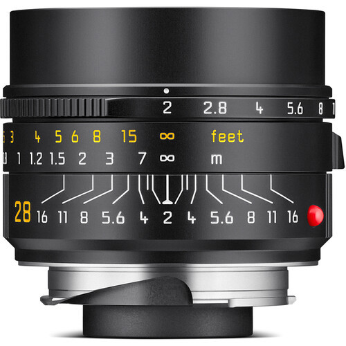 Brand New Leica Summicron-M 28mm/F2.0 E46 Asph.11618 Black Lens Germany #11618