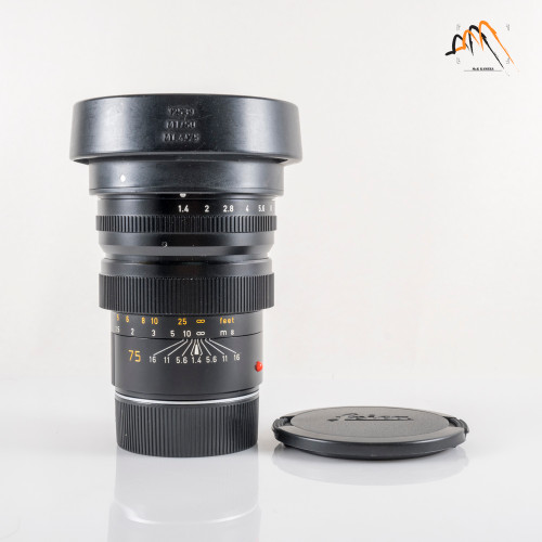 LEITZ Leica Summilux-M 75mm F/1.4 Ver.I Lens Yr.1980 Canada 11814 #88611 LEITZ Leica Summilux-M 75mm F/1.4 Ver.I Lens Yr.1980 Canada 11814 #88611