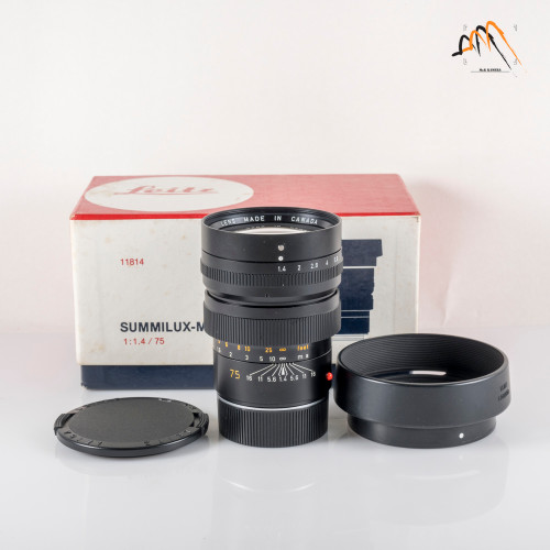 LEITZ Leica Summilux-M 75mm F/1.4 Ver.I Lens Yr.1981 Canada 11814 #23623