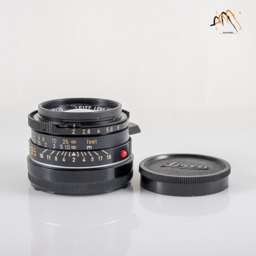 LEITZ Leica Summicron-M 35mm F/2.0 Ver.4 7 Elements Black Lens Yr.1980 11310 #11566