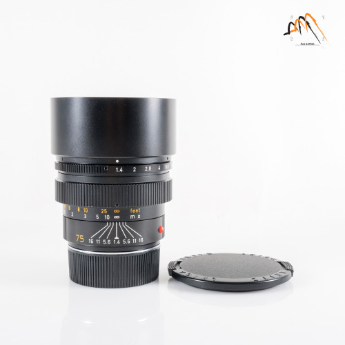 LEITZ Leica Summilux-M 75mm F/1.4 Ver.II Lens Yr.1982 Canada 11815 #23655