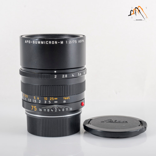 Leica APO-Summicron-M 75mm F/2.0 ASPH Lens Germany 11637 #11648