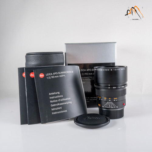 Leica APO-Summicron-M 90mm F/2.0 ASPH 11884 Black NOS 11884 #11723
