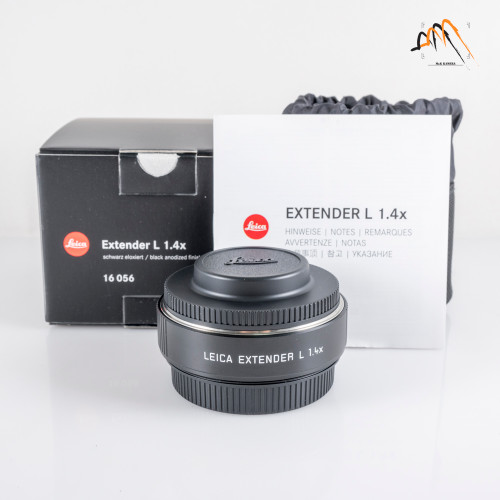 Leica SL/L lens 1.4x extender Black 16056 for SL100-400 lens #23776