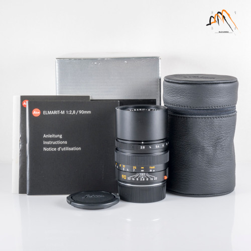 Leica Elmarit-M 90mm F/2.8 E46 Ver.II V2 Black boxed 11807 #23761