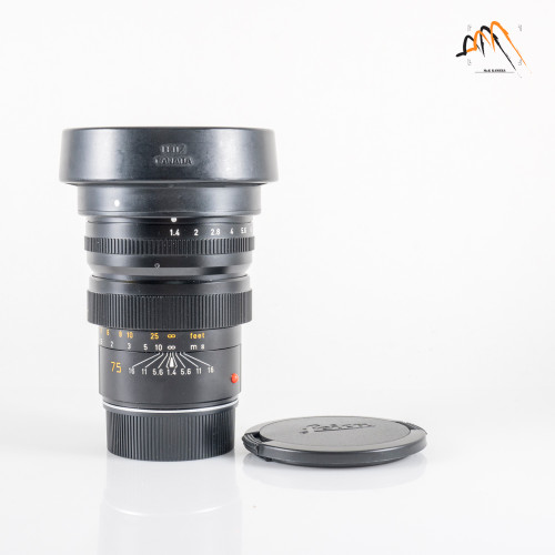 LEITZ Leica Summilux-M 75mm F/1.4 Ver.I Lens Yr.1980 Canada 11814 #23794