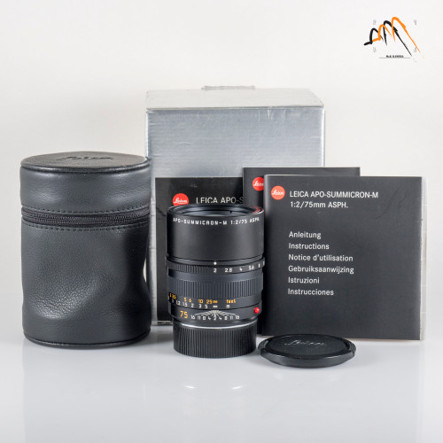 Leica APO-Summicron-M 75mm F/2.0 ASPH Lens Yr.2007 Germany 11637 #88273