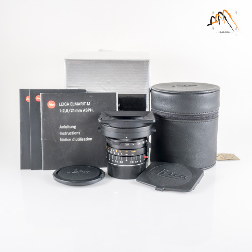 Leica Elmarit-M 21mm F/2.8 ASPH Black 6 bit boxed 11135 #11844