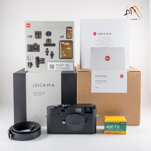 Leica M-A (Typ 127) Black Film Rangefinder Camera 10370 #10370