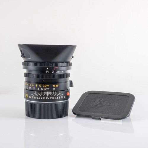 Leica Summilux-M 35mm F/1.4 ASPH 11874 Black Lens Yr.2001 Germany 11874 #11891