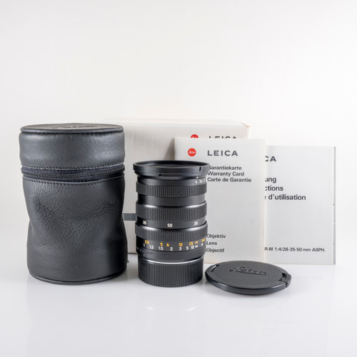 Leica Tri-Elmar-M 28-35-50mm F/4.0 E55 Asph boxed 11890 #23810