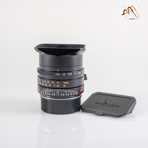 Leica Summilux-M 35mm F/1.4 ASPH/ FLE Black Lens Germany 11663 #23814