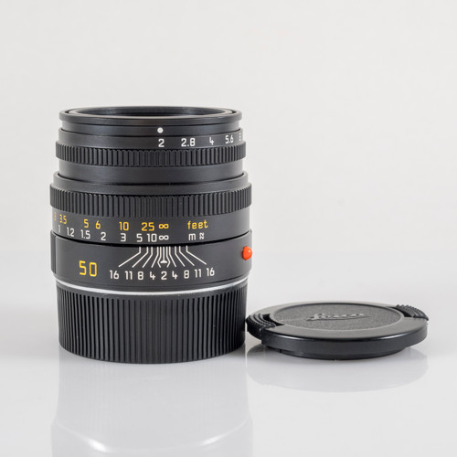 Leica Summicron-M 50mm F/2.0 Ver.V Black Lens Yr.1999 Germany 11826 #23825