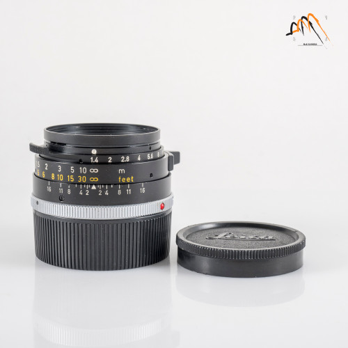 LEITZ Leica Summilux M 35mm F/1.4 Pre-Asph Black Lens Yr.1974 Canada #11850