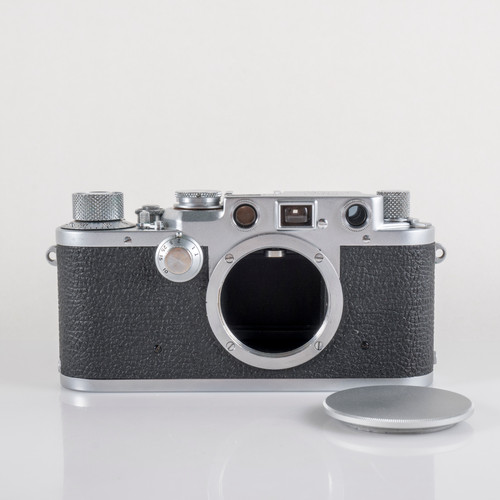 Leica IIIF Screw Mount Silver Film Rangefinder Camera #11924