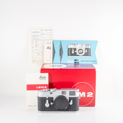 Leica M2 Silver Film Rangefinder Camera #23854