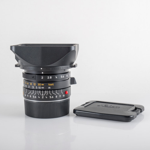 Leica Summicron-M 28mm F/2.0 ASPH Black 6 bit 11604 #23856