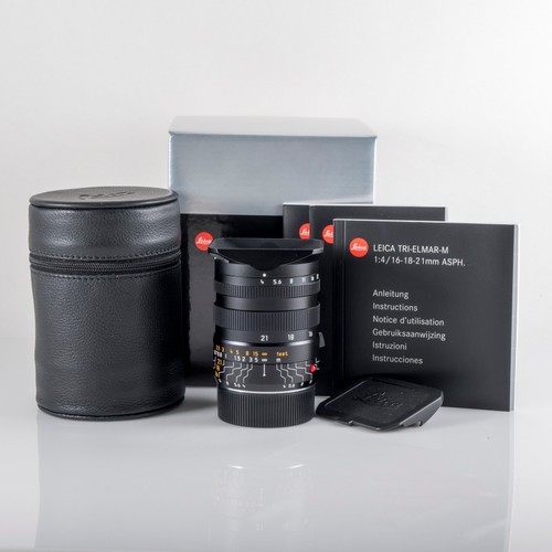 Leica Tri-Elmar-M 16-18-21mm F/4.0 ASPH Boxed 11626 #88683