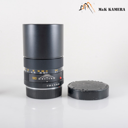 LEITZ Leica Elmar-R 180mm F/4.0 Lens Yr.1978 Germany #11980