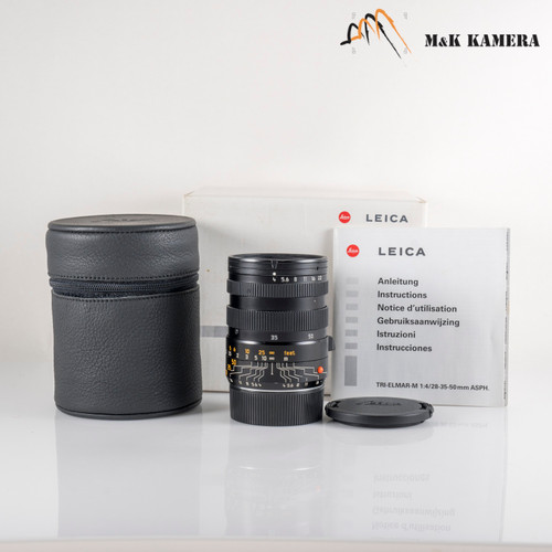 Leica Tri-Elmar-M 28-35-50mm F/4.0 E49 ASPH boxed 11625 #12036