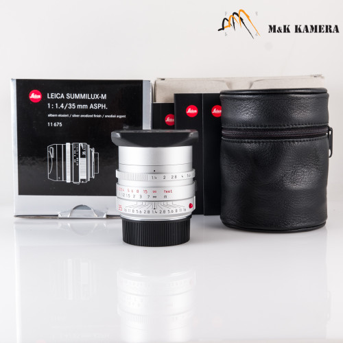 Leica Summilux-M 35mm/F1.4 ASPH / FLE Silver Lens Germany #675