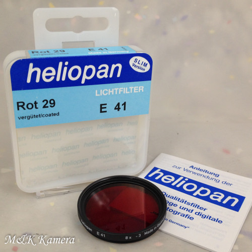 Heliopan 41 Red Rot 29 Filter #635