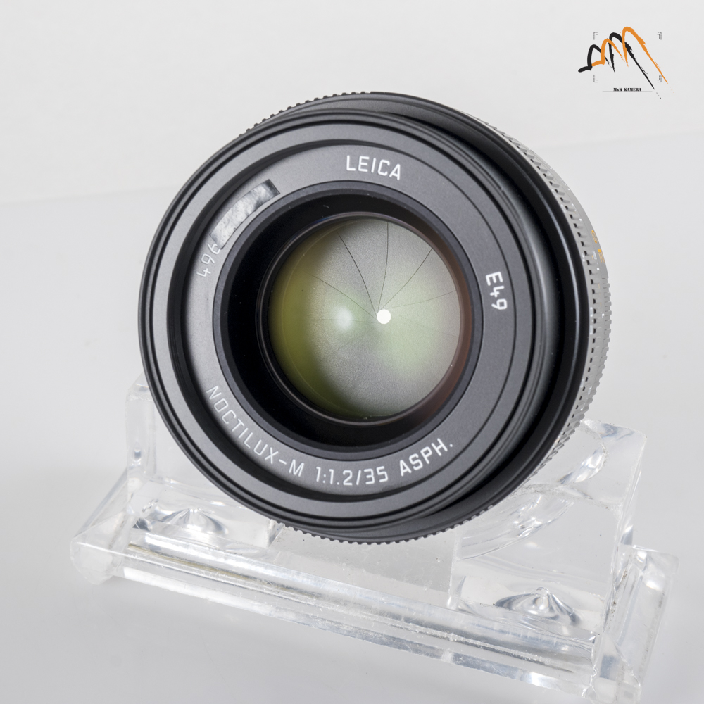 Leica Noctilux-M 35mm/F1.2 E49 Black Lens Germany 11635 #11635 - M & K ...