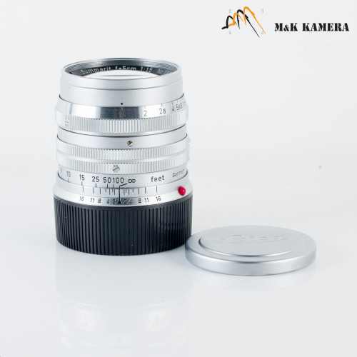 Ernst Leitz Leica Summarit 50mm f1.5 美品 LEITZ Leica Summarit M 50mm/F1.5 Silver Lens Yr.1957 Germany