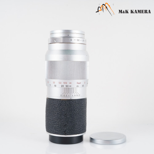 LEITZ Leica Elmar M 135mm F/4.0 E39 Ver.I Lens Yr.1960 Germany