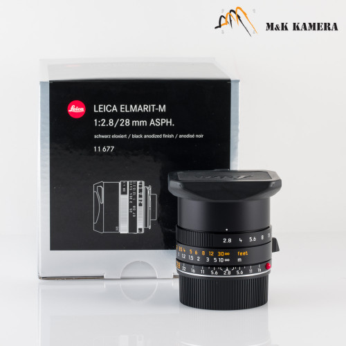 Brand New Leica Elmarit-M 28/2.8 28mm f/2.8 11677 Asph New