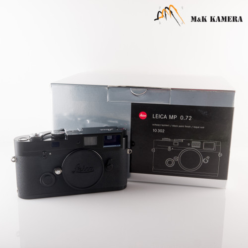 Leica MP 0.72 Black Paint Film Rangefinder Camera #302 - M & K