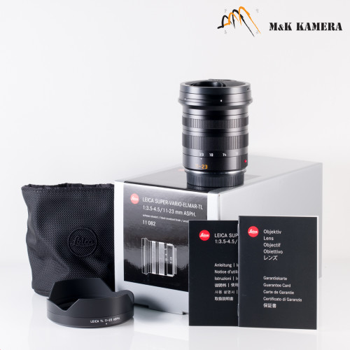 LEICA - スーパー・バリオ・エルマー TL f3.5–4.5/11–23mm Leica Super-Vario-Elmar-TL 11-23mm/F3.5-4.5 ASPH Lens Japan