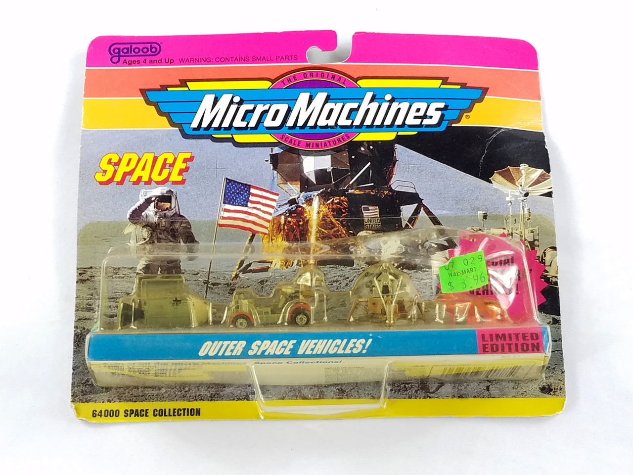 Outer Space Limited Edition Galoob New in Box Micro Machines