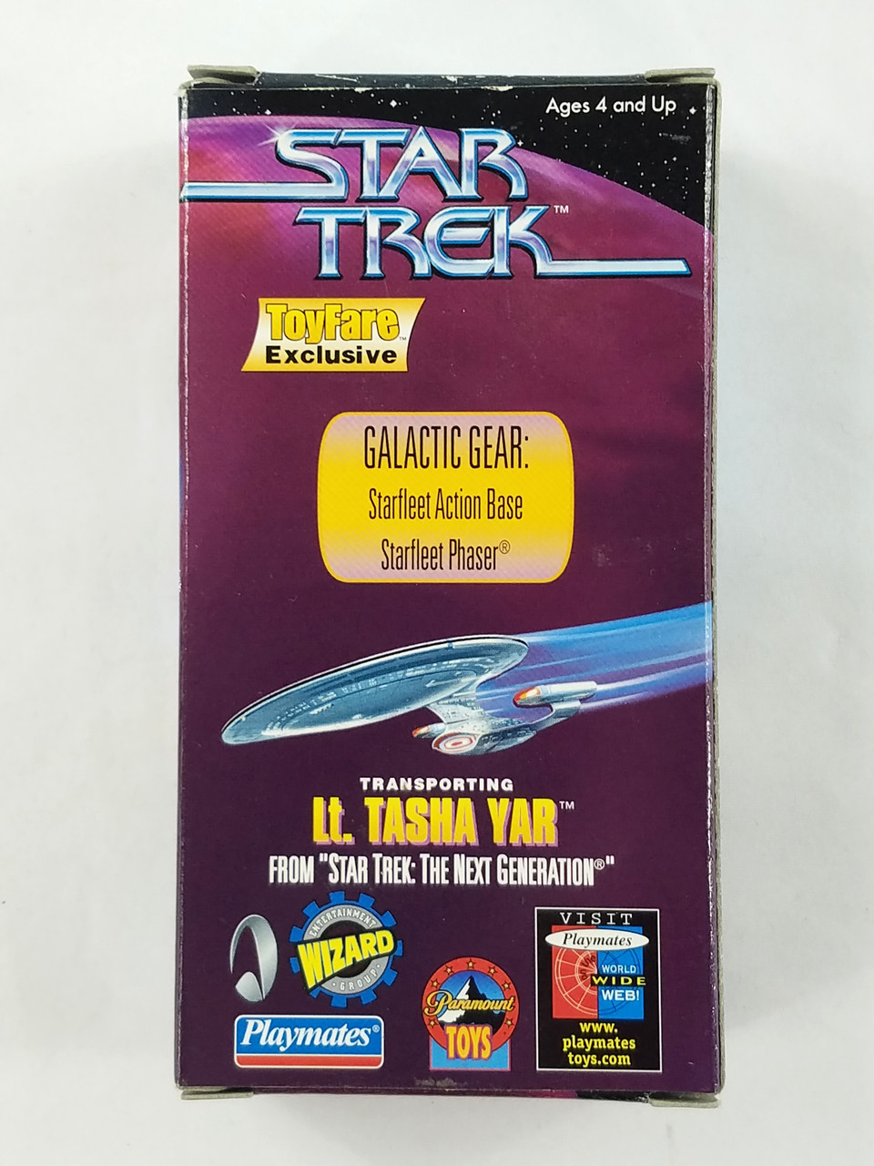 LT Tasha Yar Toyfare Wizard Exclusive NIB Star Trek Next Generation NV3