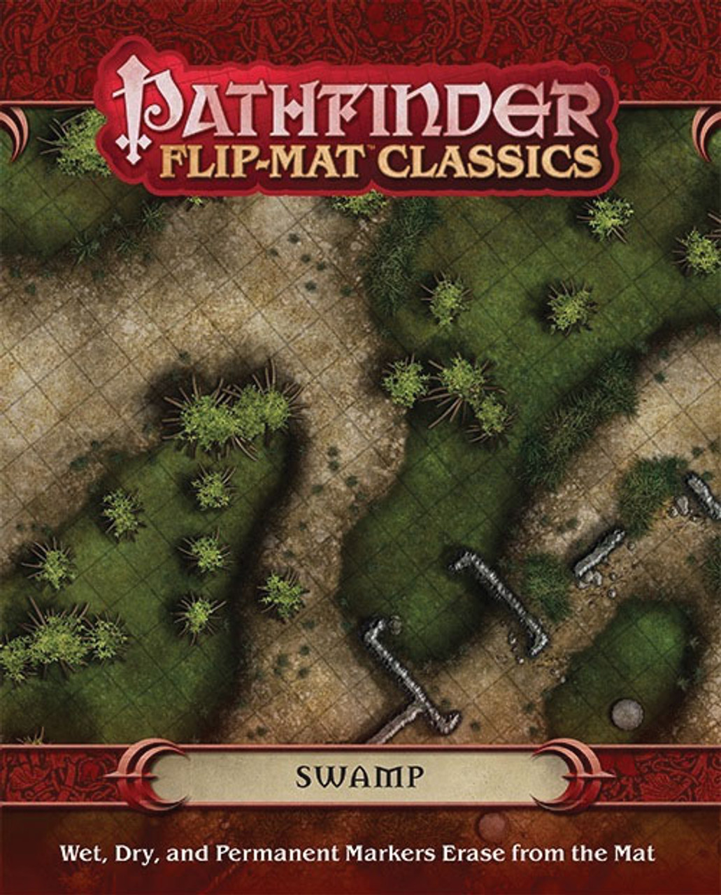 Swamp Flip Mat Classics Pathfinder RPG Dungeons & Dragons