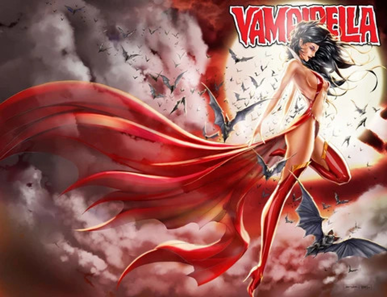 Vampirella Vol 5, #25 Blood Trade  Jamie Tyndall 2021 