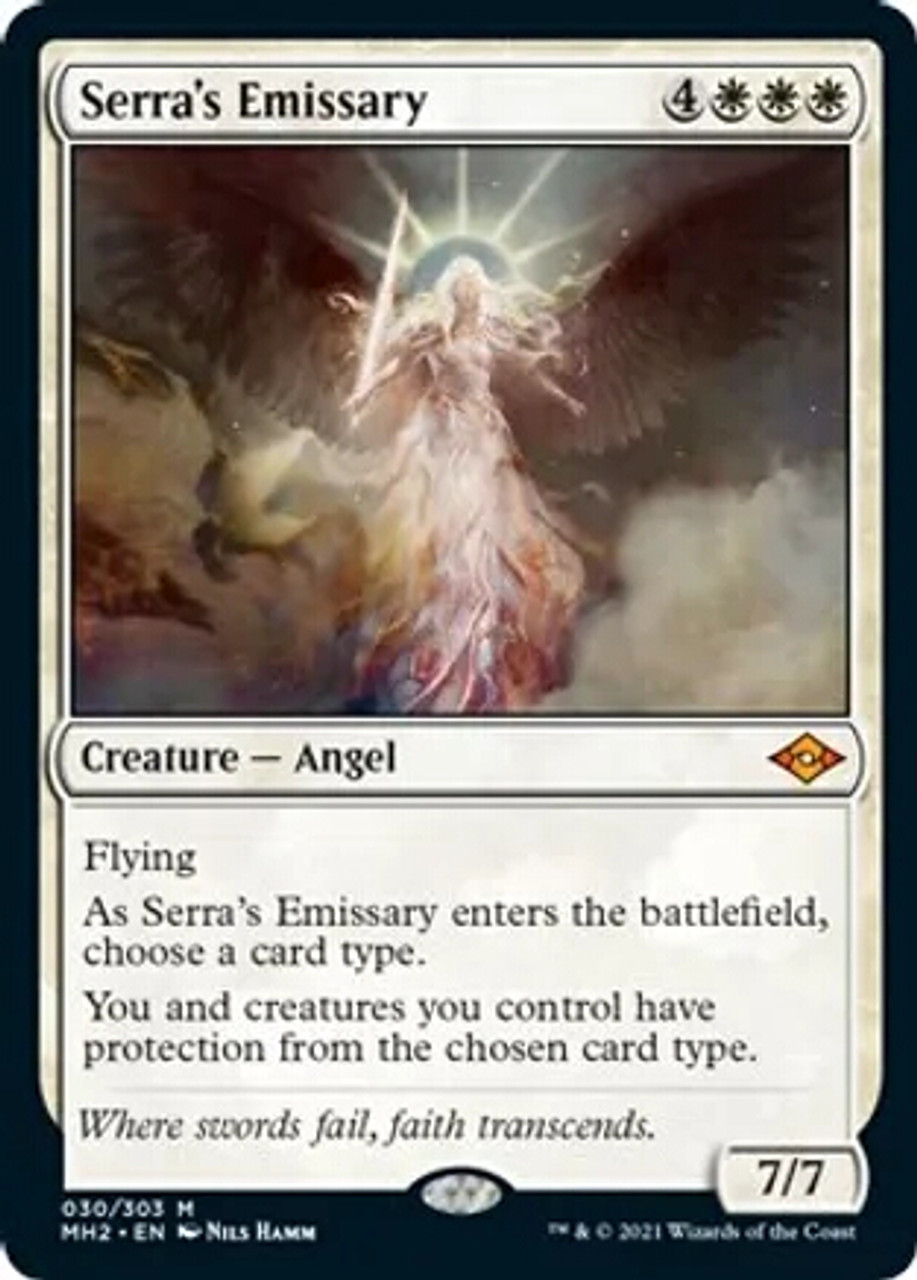 Serra's Emissary #30 Foil - M:tG - Modern Horizons 2 - Mythic Rare