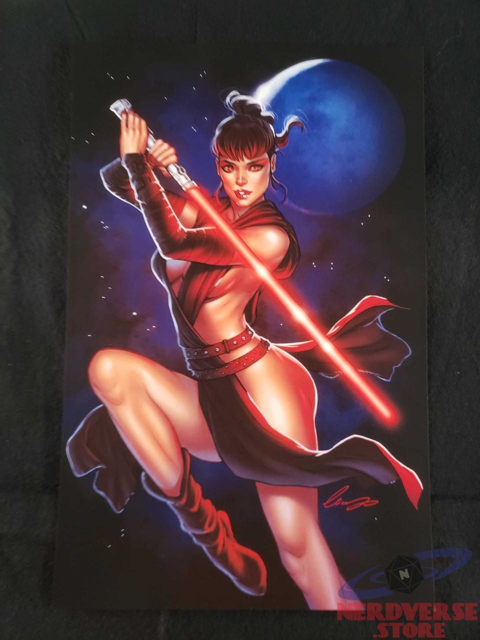 May the Dark Side Be With You 11x17 Print - Elias Chatzoudis
