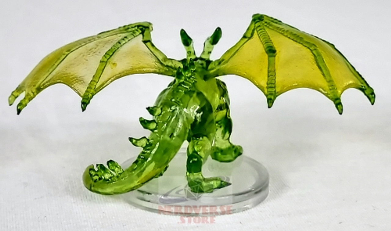 Emerald Dragon Wyrmling # 13 - Fizban's Treasury of Dragons Icons of the Realms (U)
