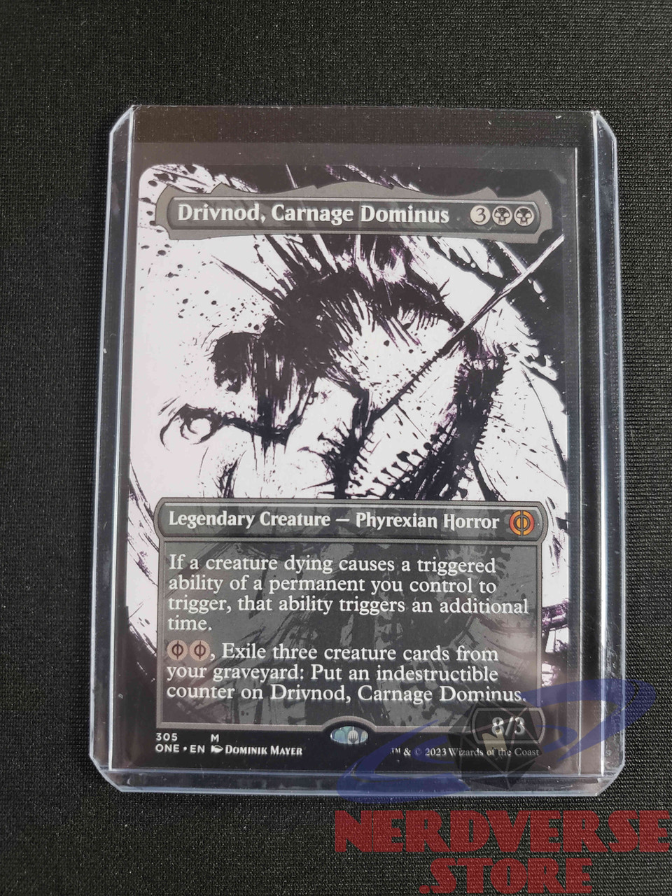 Drivnod Carnage Dominus #305 Showcase - MtG - Phyrexia All Will Be One - M