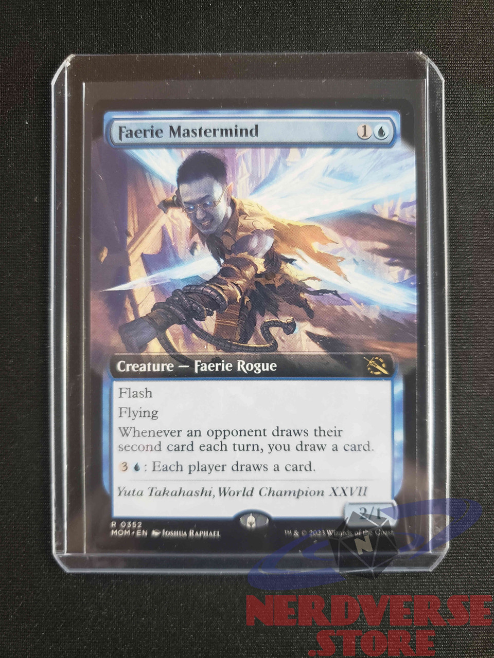 Faerie Mastermind #352 Extended Art - MtG - March of the Machine - R