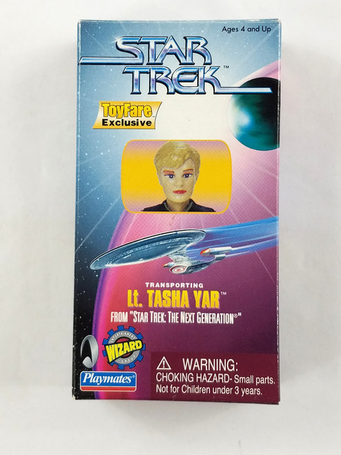 LT Tasha Yar Toyfare Wizard Exclusive NIB Star Trek Next Generation NV2